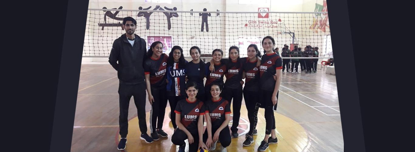 LUMS Female Volleyball Team Earns Laurels at National Tournament