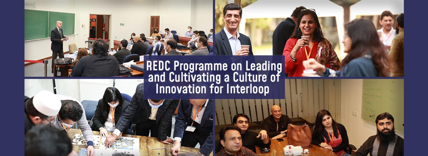 REDC Conducts Programme on Leading and Cultivating a Culture of Innovation for Interloop