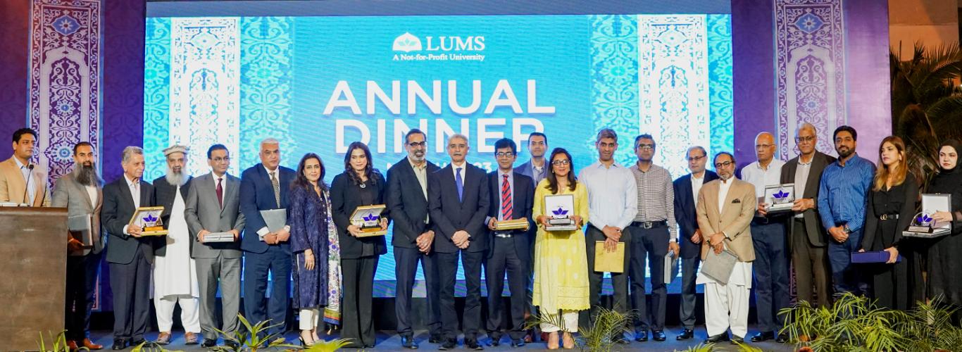 Celebrating the Power of Giving: LUMS Recognises Donors at Annual Dinner
