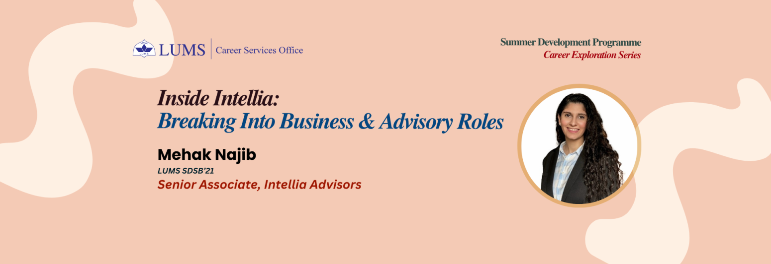 Inside Intellia: Breaking Into Business & Advisory Roles